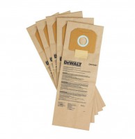 Dewalt DWV9401-XJ Replacement Paper Filter Bags For DWV902M - Pack of 5